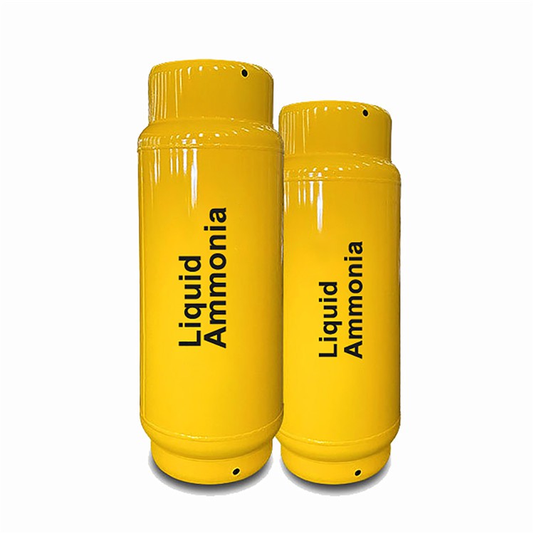 Cilindro de amônia líquida